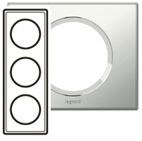 Legrand Celiane Зеркало Рамка 3 поста (6 модулей) арт. 069123