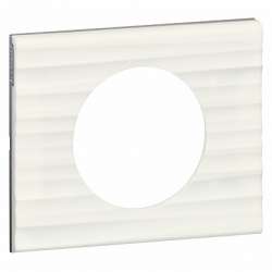 Legrand Celiane2 Corian Белый Рельеф Рамка 2-я (2+2 мод) арт. 069012