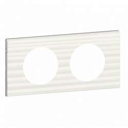 Legrand Celiane2 Corian Белый Рельеф Рамка 3-ая (2+2+2 мод) арт. 069013