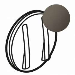 Gira S-55 Бел глянц Накладка регулятора частоты вращения арт. 065203