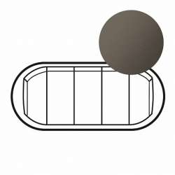 Legrand Celiane2 Графит Клавиша 5-ая c подсветкой (мех. 67001, 67031, 67032) арт. 067906