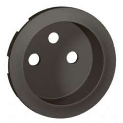 Legrand Celiane2 Графит Накладка розетки французский стандарт арт. 067912