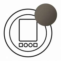 Legrand Celiane2 Графит Накладка розетки с/з, для винт и безвинт зажимов (мех. 67153, 67161) арт. 067931