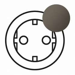 Legrand Celiane2 Графит Накладка светорегулятора 1000Вт (мех.67086) арт. 067933