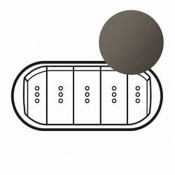 Legrand Celiane2 Графит Накладка выключателя карточного арт. 067909