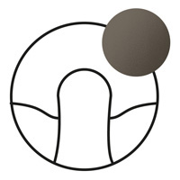 Legrand Celiane2 Графит Накладка вывода кабеля арт. 067941