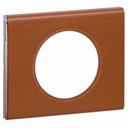 Legrand Celiane2 Кожа карамель Рамка 2-я (2+2 мод) арт. 069422