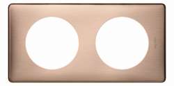 Legrand Celiane2 Медь Рамка 2-я (2+2 мод) арт. 068992