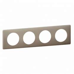 Legrand Celiane2 Перкаль Грэй Рамка 4/5 мод арт. 066725