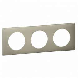 Legrand Celiane2 Перкаль Грин Рамка 4-ая (2+2+2+2 мод) арт. 066714