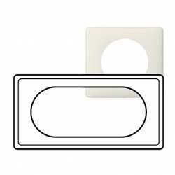 Legrand Celiane2 Перкаль белый Рамка 6/8 мод арт. 066706