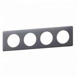 Legrand Celiane2 Перкаль фиолетовая Рамка 4/5 мод арт. 066735