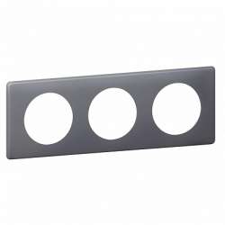 Legrand Celiane2 Перкаль фиолетовая Рамка 4-ая (2+2+2+2 мод) арт. 066734