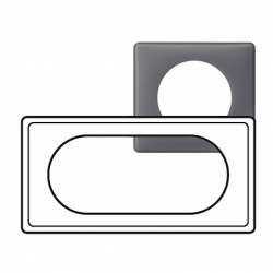 Legrand Celiane2 Перкаль фиолетовая Рамка 6/8 мод арт. 066736