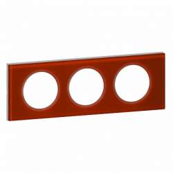 Legrand Celiane2 Смальта кармин Рамка 4-ая (2+2+2+2 мод) арт. 069474