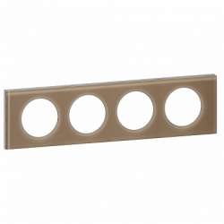 Legrand Celiane2 Смальта мокка Рамка 2х2 поста арт. 069467