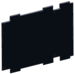 Legrand DCX-M Пластина защитная задняя 200-400 арт. 431165