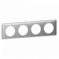 Legrand DIY Celiane Алюминий Рамка 4 поста арт. 696964
