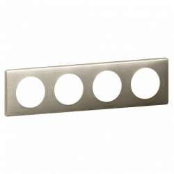 Legrand DIY Celiane Титан Рамка 4 поста арт. 696954