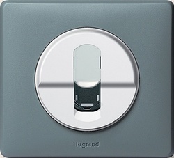 Legrand DIY Celiane Титан Розетка ТЛФ, RJ11 арт. 696945 Legrand DIY Celiane Титан Розетка ТЛФ, RJ11 арт. 696945