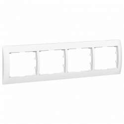 Legrand DIY Galea Life Бел Рамка 4-я, горизонтальная арт. 696814