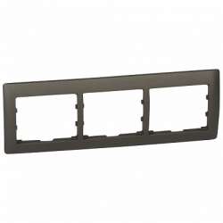 Legrand DIY Galea Life Темная Бронза Рамка 3-я гориз арт. 696833