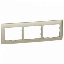 Legrand DIY Galea Life Титан Рамка 3-я гориз арт. 696873