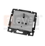 Legrand DIY Valena Алюм Розетка 1-ая с/з арт. 694342