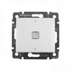 Legrand DIY Valena Бел Переключатель 1-клавишный с подсветкой арт. 694271