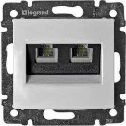 Legrand DIY Valena Бел Розетка ТЛФ 2-ая арт. 694275