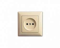 Legrand DIY Valena Крем Розетка 1-ая б/з арт. 695611