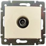 Legrand DIY Valena Крем Розетка TV проходная, 14 дБ арт. 695625