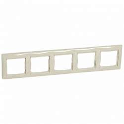 Legrand DIY Valena Слоновая кость Рамка 5-ая гориз. арт. 696743