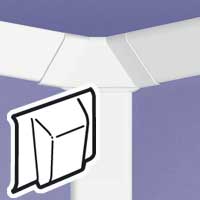 Legrand DLP Белый Суппорт для проф.55х55 арт. 032345