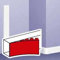 Legrand DLP Накладка плинтусная угольно-серая арт. 010580