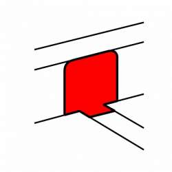 Legrand DLP Переходник на напольный кабель-канал, крышка 85мм арт. 010772