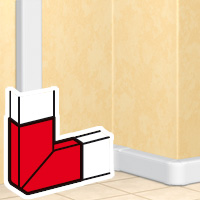 Legrand DLP Угол плоский для профиля 50х150 арт. 010789