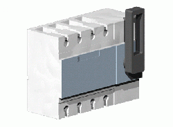 Legrand DPX-I 630 Выключатель изолирующий 3Р 400А 36kA б/незав. расцепителя, с передней рукояткой арт. 026660