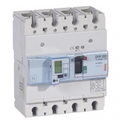 Legrand DPX3 Автоматический выключатель с электронным расцепителем 4P 250A 25kA арт. 420519