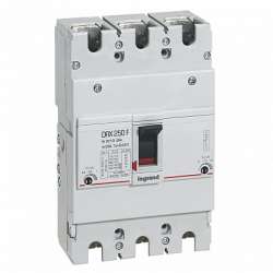 Legrand DRX 250 ТМ Автоматический выключатель 3П 160А 25кА с настраиваемыми уставками арт. 667392