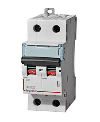 Legrand DX3 Автоматический выключатель 2P 10A (B) 6000/10kA арт. 407507