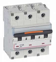 Legrand DX3 Автоматический выключатель 3P C125 25кА арт. 409790