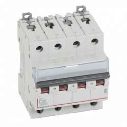 Legrand DX3 Автоматический выключатель 4P 25A (С) 10kA/16kA арт. 409338