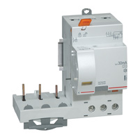 Legrand DX3 Дифференциальный блок тип Hpi 300 мА 3P 400В 63А 3 мод арт. 410608