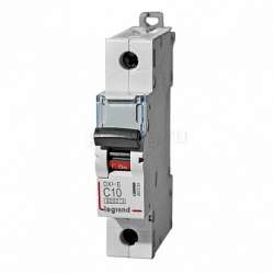 Legrand DX3-E Автоматический выключатель 1P 10А (С) 6000/6kA арт. 407261