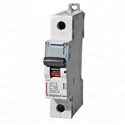 Legrand DX3-E Автоматический выключатель 1P 16А (С) 6000/6kA арт. 407263