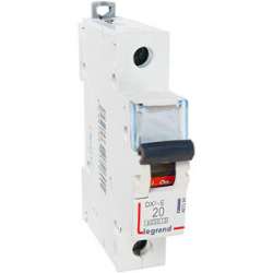 Legrand DX3-E Автоматический выключатель 1P 20А (В) 6000/6kA арт. 407208