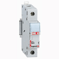 Legrand Держатель плавких вставок 1Р 16A 230V для предохр.10х25,8мм (1мод) арт. 005811