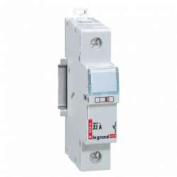 Legrand Держатель плавких вставок 1Р+N 32A для предохр.10х38мм (1мод) арт. 005818