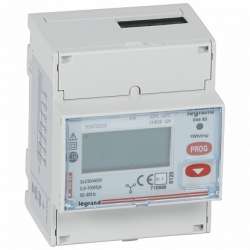 Legrand EMDX3 Трёхфазный счётчик сертификат MID 63А 4 мод выход RS 485 и импульсный арт. 004683